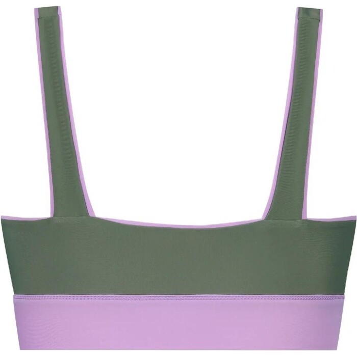 2024 Wallien Frauen Wende-Sport-Top 102026001 - Purple / Green